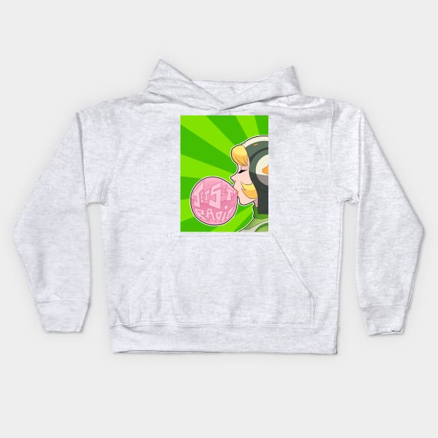 Popping Magical Girl Kids Hoodie by Rudie Queen